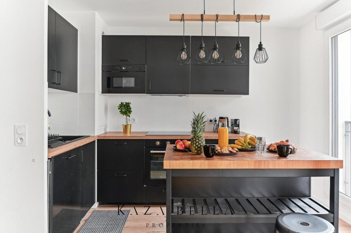 Kaza Bella - Saint Ouen Beautiful Apartment Zimmer foto